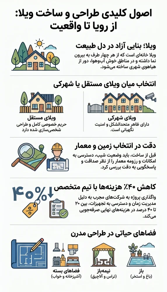 ویلا و انسان؛ طراحی بر اساس نیازهای روانی